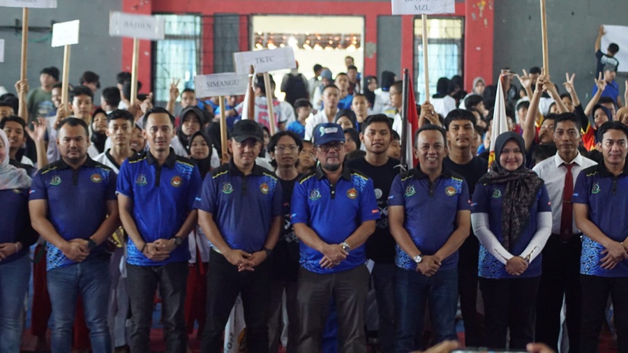 Atlet Muda Taekwondo Bertarung di Kajari Open Championship 2025